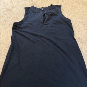 Lands' End Black Swim Coverup